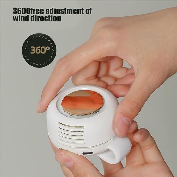 Mini bladeless silent fan